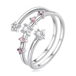 925 Sterling Silver CZ Pavé Ring - Rings - Custom Crafting Alliance, LLC