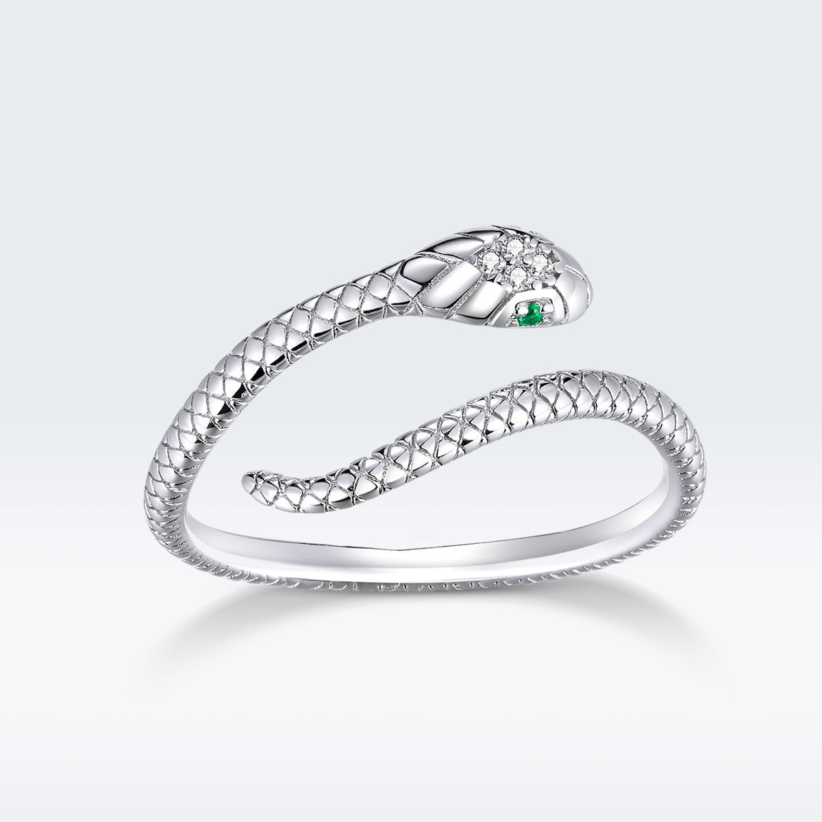 925 Sterling Silver CZ Plated Platinum Ring - Slim and Elegant Style - Rings - Custom Crafting Alliance, LLC