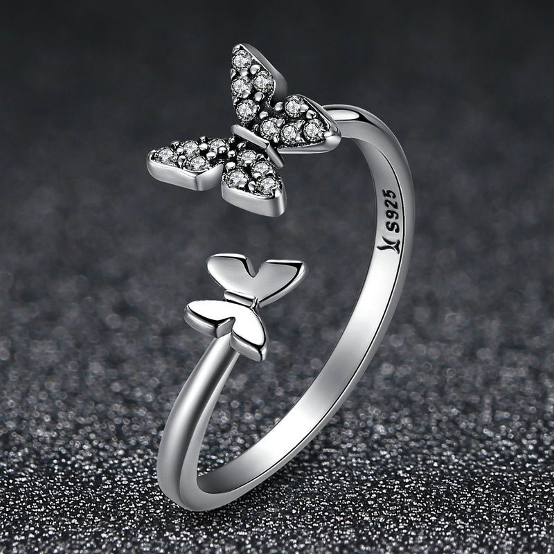 925 Sterling Silver Engagement Ring for Women - Rings - Custom Crafting Alliance, LLC