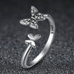 925 Sterling Silver Engagement Ring for Women - Rings - Custom Crafting Alliance, LLC