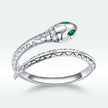 925 Sterling Silver Oxidized Pavé Setting CZ Slim Ring for Women - Rings - Custom Crafting Alliance, LLC