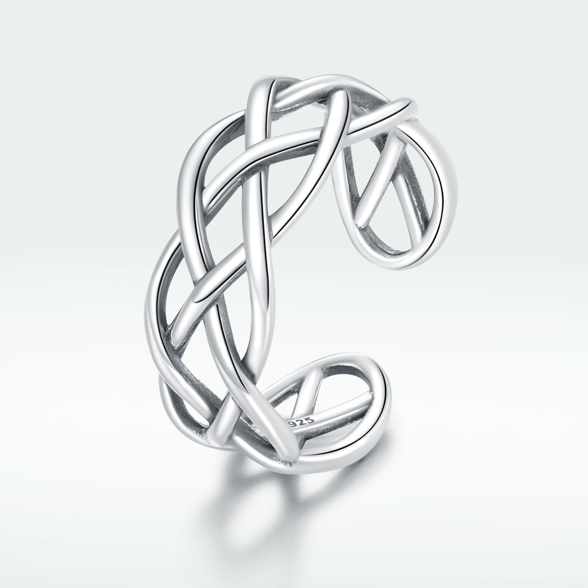 925 Sterling Silver Oxidized Ring 0.8cm for Women - Rings - Custom Crafting Alliance, LLC