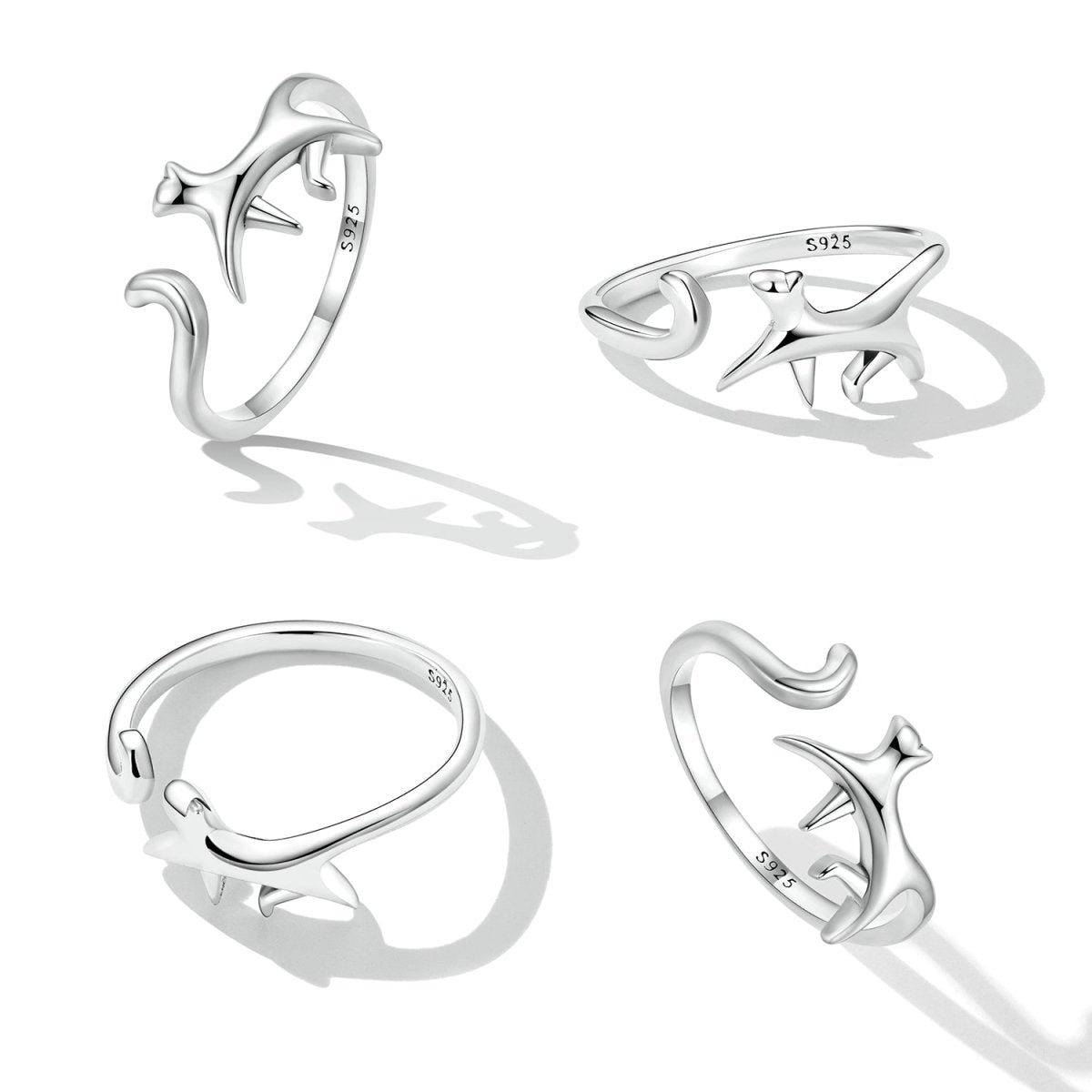 925 Sterling Silver Oxidized Ring for Women - Rings - Custom Crafting Alliance, LLC