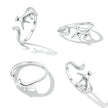 925 Sterling Silver Oxidized Ring for Women - Rings - Custom Crafting Alliance, LLC