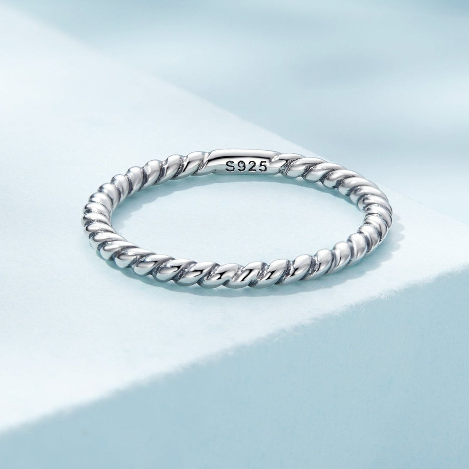 925 Sterling Silver Oxidized Ring Size 6.0 for Women - Rings - Custom Crafting Alliance, LLC
