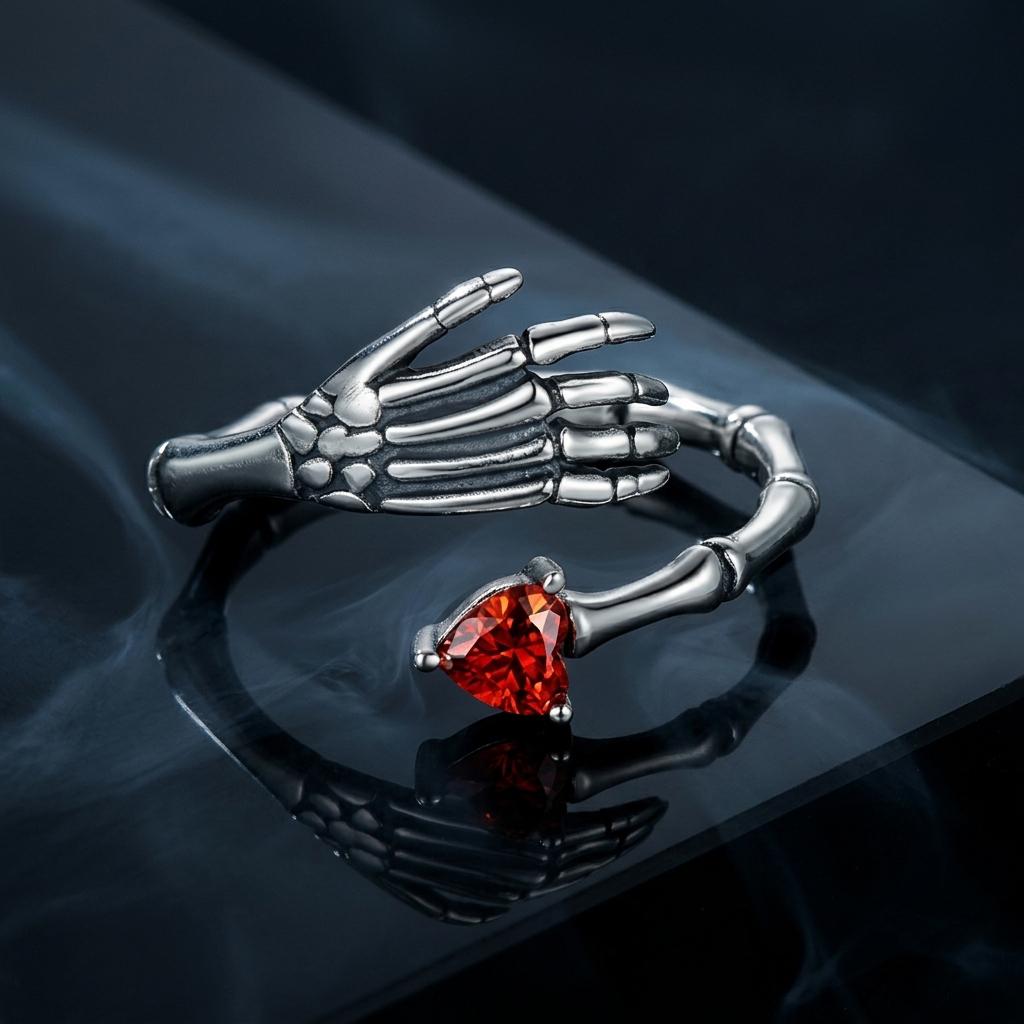 925 Sterling Silver Pavé Setting CZ Oxidized Ring - Rings - Custom Crafting Alliance, LLC