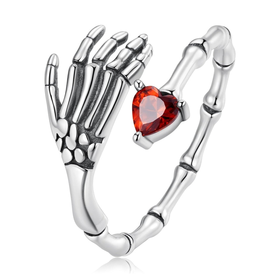 925 Sterling Silver Pavé Setting CZ Oxidized Ring - Rings - Custom Crafting Alliance, LLC