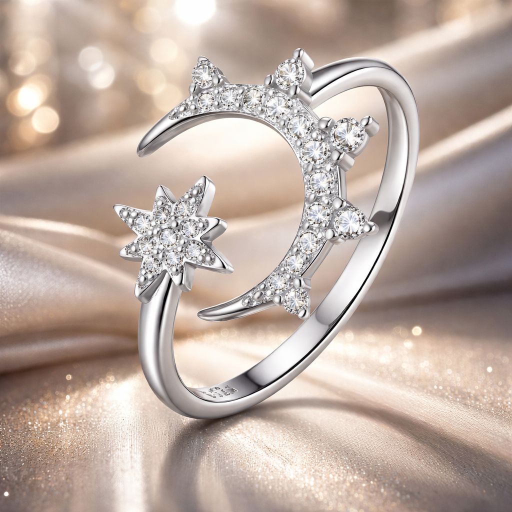 925 Sterling Silver Pavé Setting CZ Ring - Rings - Custom Crafting Alliance, LLC