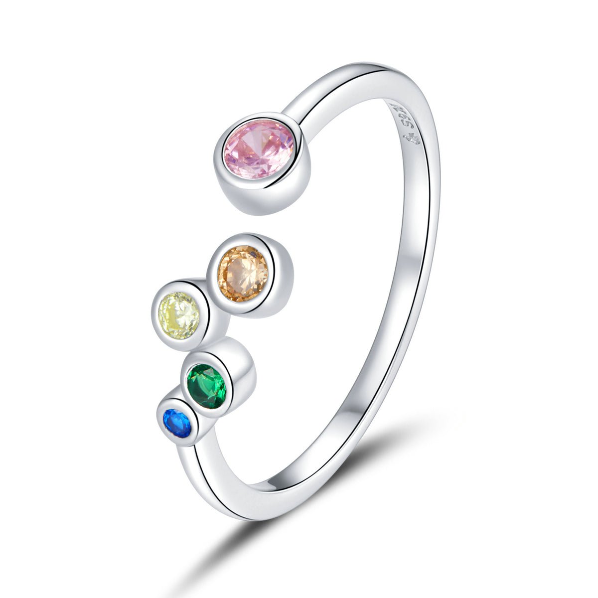 925 Sterling Silver Pavé Setting CZ Ring - Rings - Custom Crafting Alliance, LLC