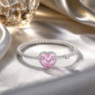 925 Sterling Silver Plated Platinum CZ Ring Size 9.0 for Women - Rings - Custom Crafting Alliance, LLC