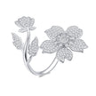 925 Sterling Silver Plated Platinum Pavé Setting CZ 0.2cm Ring - Rings - Custom Crafting Alliance, LLC