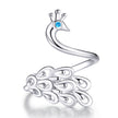 925 Sterling Silver Plated Platinum Pavé Setting CZ Ring for Women - Rings - Custom Crafting Alliance, LLC