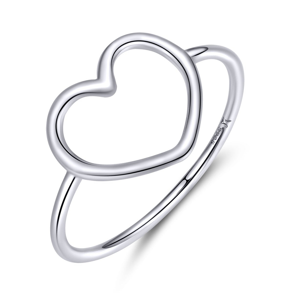 925 Sterling Silver Plated Platinum Ring Size 6.0 for Women - Rings - Custom Crafting Alliance, LLC