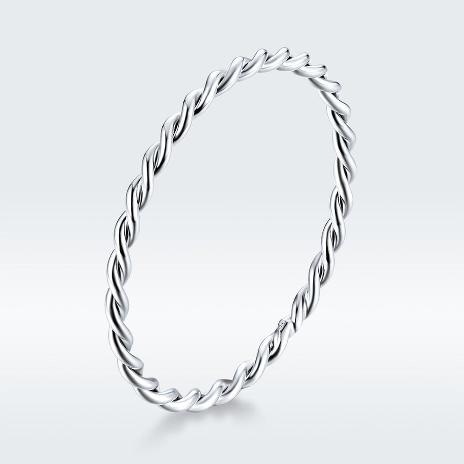 925 Sterling Silver Plated Platinum Ring Size 6.0 for Women - Rings - Custom Crafting Alliance, LLC