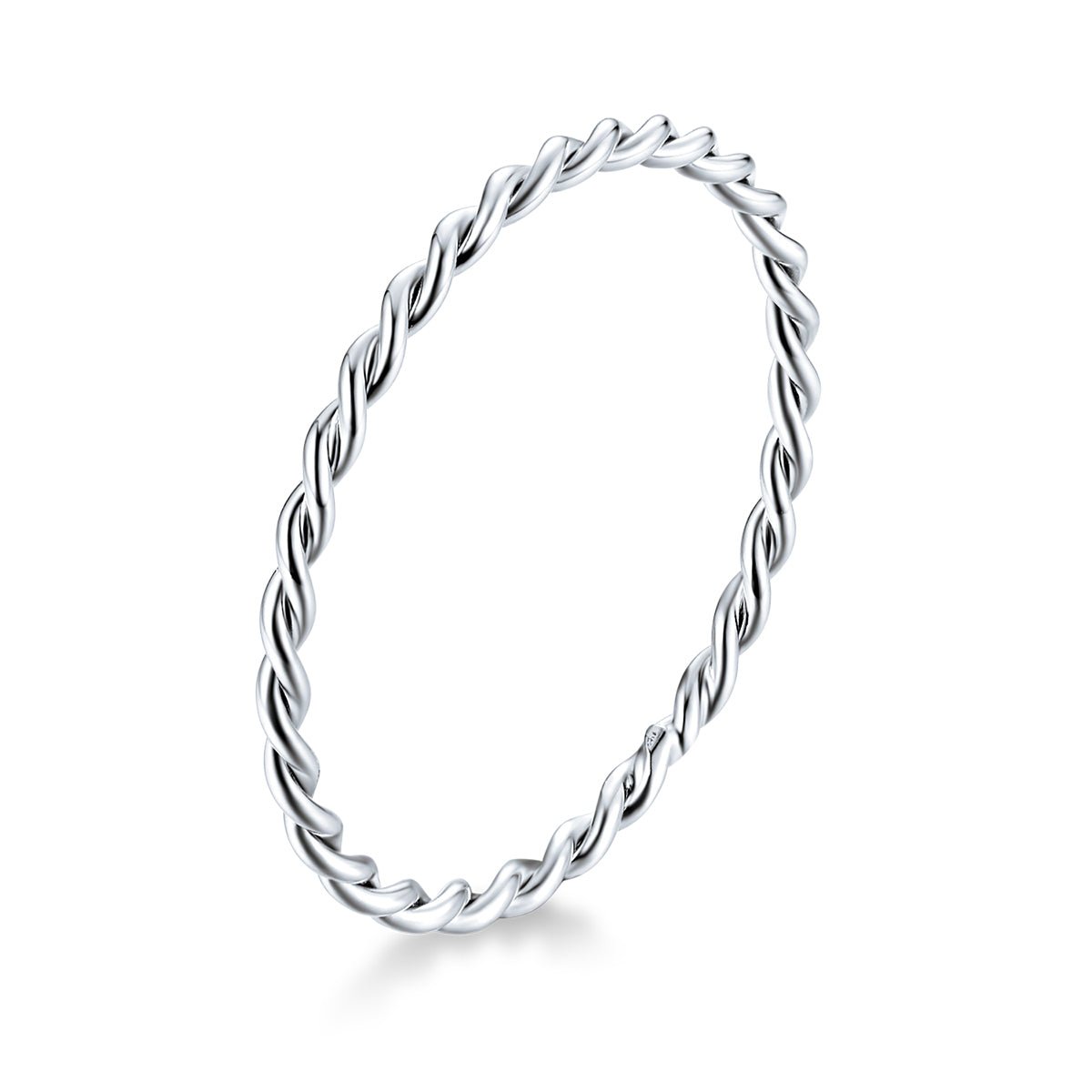 925 Sterling Silver Plated Platinum Ring Size 6.0 for Women - Rings - Custom Crafting Alliance, LLC