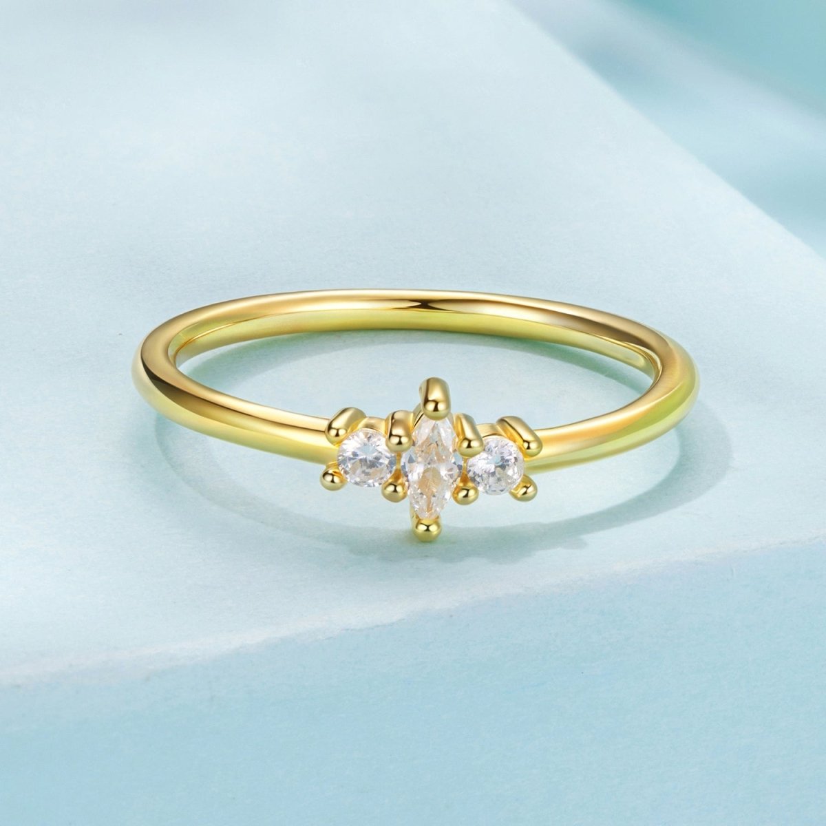 925 Sterling Silver Ring Size 6.0 with Pavé Setting CZ - Rings - Custom Crafting Alliance, LLC