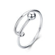 925 Sterling Silver Rings 0.4cm Width for Women - Rings - Custom Crafting Alliance, LLC