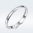 925 Sterling Silver Size 6.0 Plated Platinum Pavé Setting CZ Ring for Women - Rings - Custom Crafting Alliance, LLC
