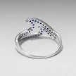 925 Sterling Silver Size 6.0 White Gold Plated CZ Ring for Women - Rings - Custom Crafting Alliance, LLC