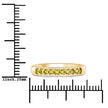 0.27 Carat Genuine Yellow Diamond 14K Yellow Gold Ring (SI1-SI2)
