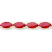 9.50 Carat Genuine Ruby 14K Yellow Gold Bracelet - Bracelets - Custom Crafting Alliance, LLC