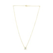 14k Yellow Gold MOP Evil Eye Necklace