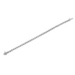 .925 Sterling Silver 1.0 Cttw Miracle Set Diamond Heart-Link 7