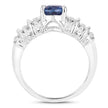 1.40 Carat Genuine Kyanite .925 Sterling Silver Ring