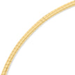 14K Yellow and White Gold 2.00 Cttw Round and Princess-Cut Diamond 'V' Shape Statement Necklace (H-I Color, SI2-I1 Clarity) - 18