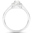 14K White Gold 0.64 Carat Genuine White Diamond Ring