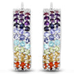 8.79 Carat Genuine Multi Stones .925 Sterling Silver Earrings