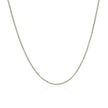 10k White Gold Wheat Chain 1.0mm