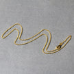 14k Yellow Gold Round Cable Link Chain 1.5mm