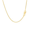 14k Yellow Gold Round Snake Chain 0.9mm