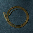 14k Yellow Gold Round Snake Chain 0.9mm
