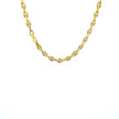 4.7mm 14k Yellow Gold Puffed Mariner Link Chain