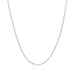 10k White Gold Cable Chain 1.1mm