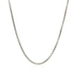 14k White Gold Round Box Chain 1.7mm