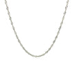 10k White Gold Singapore Chain 1.5mm