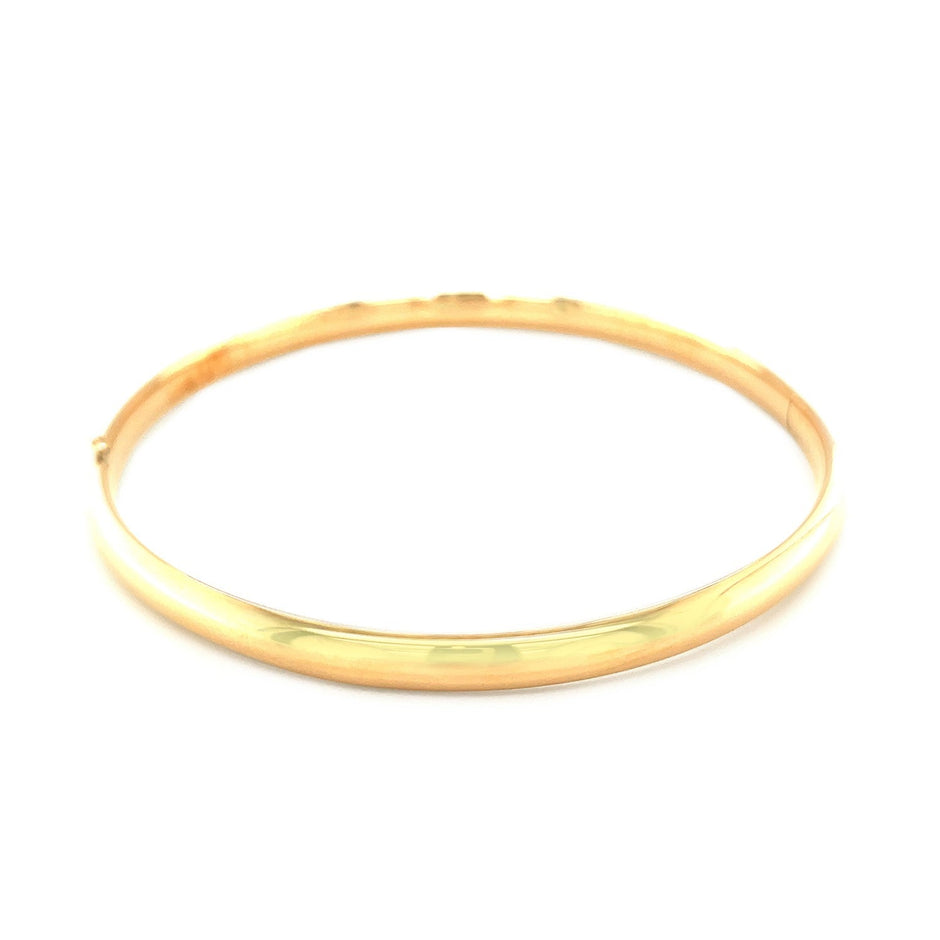 Classic Bangle in 14k Yellow Gold (5.0mm)