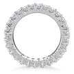 14k White Gold Common Prong Round Diamond Eternity Ring