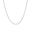 10k White Gold Singapore Chain 1.0mm