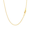 10k Yellow Gold Wheat Chain 1.0mm