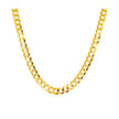 3.2mm 10k Yellow Gold Curb Chain