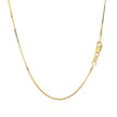 14k Yellow Gold Classic Box Chain 0.8mm