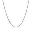 14k White Gold Ice Chain 1.3mm