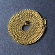14k Yellow Gold Light Weight Wheat Chain (3.20 mm)