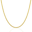 14k Yellow Gold Solid Rope Chain 1.25mm