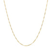 14k Yellow Gold Singapore Chain 0.6mm