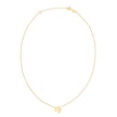 14K Yellow Gold Virgo Necklace